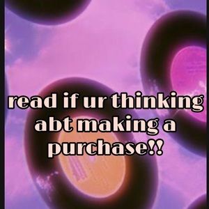 Read if ur gonna buy from me!